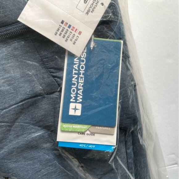 🩷 Mountain Warehouse - Men's Stalagmite Padded Jacket - Navy Blue. Size: XS. NIB - Picture 5 of 7